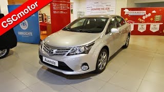 Toyota Avensis  2013  2016  Revisión en profundidad [upl. by Sidnala113]