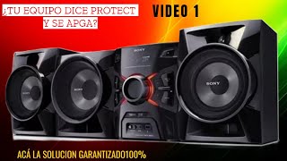 protecciones y averías en Sony Genezi part 1 resuelto ELECTRONICA NUÑEZ [upl. by Eliga703]