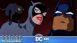 Catwoman BEGINS 🐱  Batman The Animated Series  dckids [upl. by Anilem]