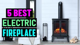 Top 5 Best Electric Fireplaces in 202425 [upl. by Myrt]