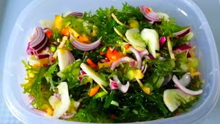 KINILAW NA GUSO RECIPE  TAMANG PROSESO SA KINILAW NA SEAWEED SALAD [upl. by Manda]