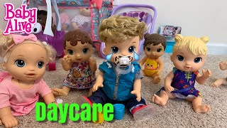 Baby Alive Daycare Routine [upl. by Vladi162]