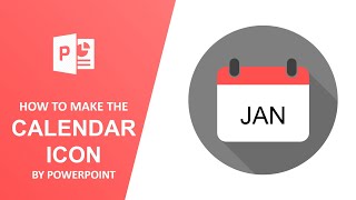 How to make this calendar icon by PowerPoint [upl. by Nodnar632]