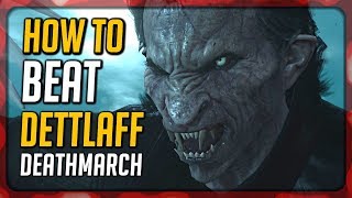 Witcher 3 ► How to Beat Dettlaff on Deathmarch or Any Difficulty [upl. by Airdnal596]