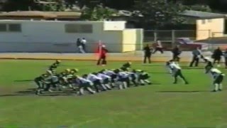 NARBONNE FOOTBALL HIGHLIGHTS 2001 [upl. by Arodnahs]