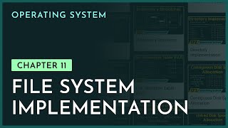 File System Implementation  Chapter11  Operating System  nesoacademyorg [upl. by Bellda366]