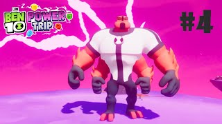 Ben 10 Power Trip Walkthrough Part 4  FOUR ARMS [upl. by Melgar]