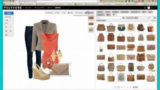 Polyvore Wardrobe Tutorial [upl. by Anotyad]