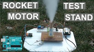 Arduino Rocket Motor Thrust Test Stand  Elementalmaker [upl. by Guerin]