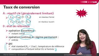 GRC  notations diverses taux de conversion et avancement généralisé [upl. by Ribble]