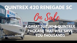 Quintrex 420 Renegade SC amp Suzuki Package [upl. by Attekram]