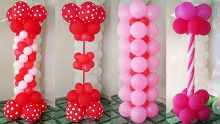 15 Simple Balloon Pillar Designs for Beginners [upl. by Giovanni546]