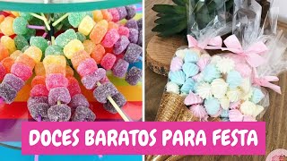 DICAS DOCES BARATOS PARA FESTA INFANTIL [upl. by Aylward]