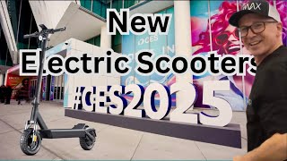 New 2025 Electric Scooters Revealed at CES 2025 Consumer Electronics Show [upl. by Ladonna]