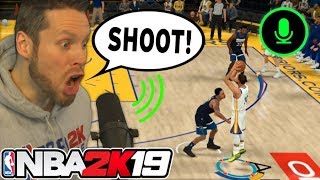 Can you play NBA 2K with Voice Commands [upl. by Arihsat97]