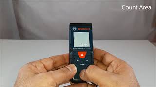 BOSCH Laser Measure GLM 30 Measure upto 100 [upl. by Dorise]