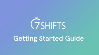 Getting started with 7shifts Restaurant Employee Scheduling Software  7shifts [upl. by Eicart316]