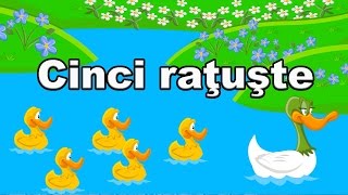 Cinci Ratuste  Cantece Pentru Copii  CanteceleCopiiro [upl. by Ney123]