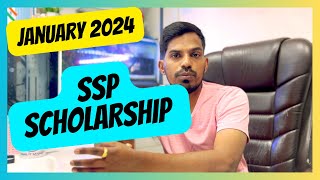 SSP SCHOLARSHIP UPDATE 12th JANUARY 2024 [upl. by Calabresi572]