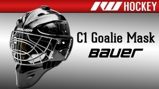 Bauer Concept C1 Goalie Mask Review [upl. by Ecnerwaled354]