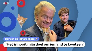 Katten knuffelen met Geert Wilders PVV [upl. by Ettezyl370]