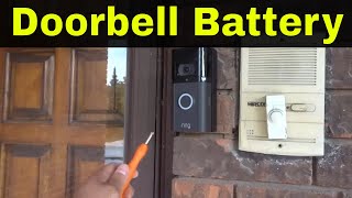 How To Charge A Ring Doorbell BatteryEasy Tutorial [upl. by Winna]