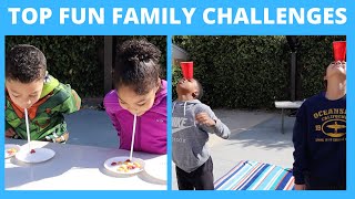 Top Fun Family Challenges To Do At Home All Ages  Our Family Vine [upl. by Petunia]