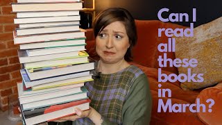 Massive March TBR Book Haul amp Library Check In [upl. by Odraode]