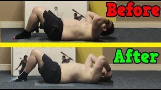 Sit Ups Every Day For 30 Days Time Lapse [upl. by Aelrac]