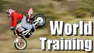 Stunt Riding Life Motorbike  World Training  Jorian Ponomareff [upl. by Alyak]