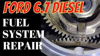 67 Powerstroke Entire Fuel System Replacement [upl. by Bertram]