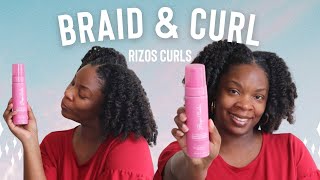 Braid amp Curl Rizos Curls Curl Defining Mousse [upl. by Ernaline]