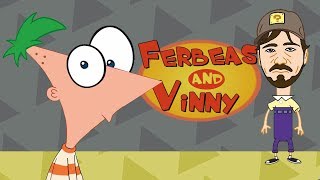 Mini YTP  The Ferbeas and Vinny Theme Song [upl. by Nylarad]