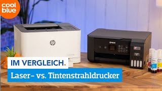 Was ist der Unterschied zwischen einem Laserdrucker und einem Tintenstrahldrucker [upl. by Beberg]