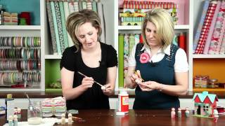 How to Paint a Dolls Face Clay Doll Making Tutorial [upl. by Kristina307]