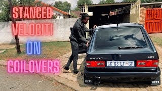 How to stance a Vw golf velocity in SA  Bob stance [upl. by Bazar]