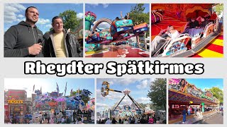 Reportage Kirmes Rheydt 2024 Die Rheydter Spätkirmes 13 bis 16 September  Montag ist Familientag [upl. by Yrrek]