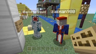 Minecraft Xbox  Speed Building Contest WiBallistic Squid  The Final Round [upl. by Wandis]