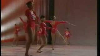 btn1604 Sekisyoukou Highschool baton twirlers [upl. by Bahe112]