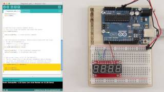 Serielles 7SegmentDisplay am Arduino betreiben Teil 1 [upl. by Leunamesoj487]