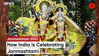 Janmashtami 2023 Celebrations Across India Kids Embrace Lord Krishnas Spirit [upl. by Dorlisa475]