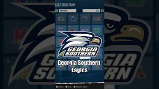 NEW Teams in EA College Football 25  Georgia Southern [upl. by Phip800]