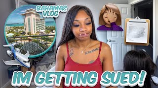 EKANE GETTING SUED ⁉️ BAHAMAS VLOG 😍 [upl. by Aramad]