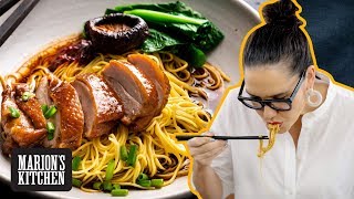 The Ultimate amp Easiest Chinese Soy Sauce Chicken with Noodles  Marions Kitchen [upl. by Enilegnave]