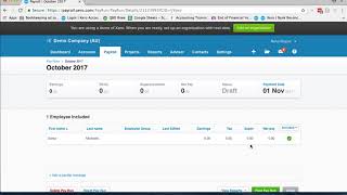 Creating Payroll calendars on Xero [upl. by Brigitta]