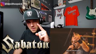 SABATON 401 live at Woodstock Festival 2012  REACTION [upl. by Anatnas]