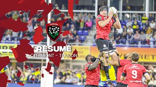 Le résumé de Clermont  Toulon  Top 14 202425 J5 [upl. by Robbert]