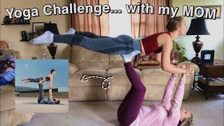 Yoga Challenge with my MOM [upl. by Relyks]