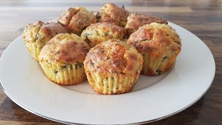 Spinach amp Cheese Muffins Recipe [upl. by Okram809]