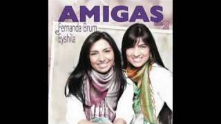 Meu Pai me falou  Fernanda Brum e Eyshila  Lyric Video [upl. by Morse]